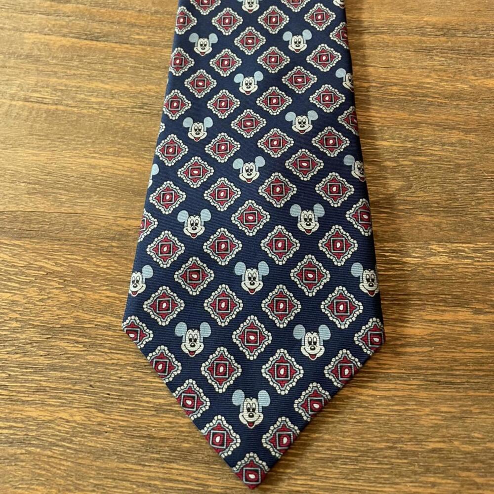 Vintage Balancine Presents The Tie Works Disney Blue